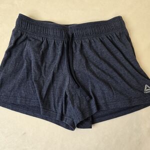 Reebok Women's Dark Blue Athletic Shorts